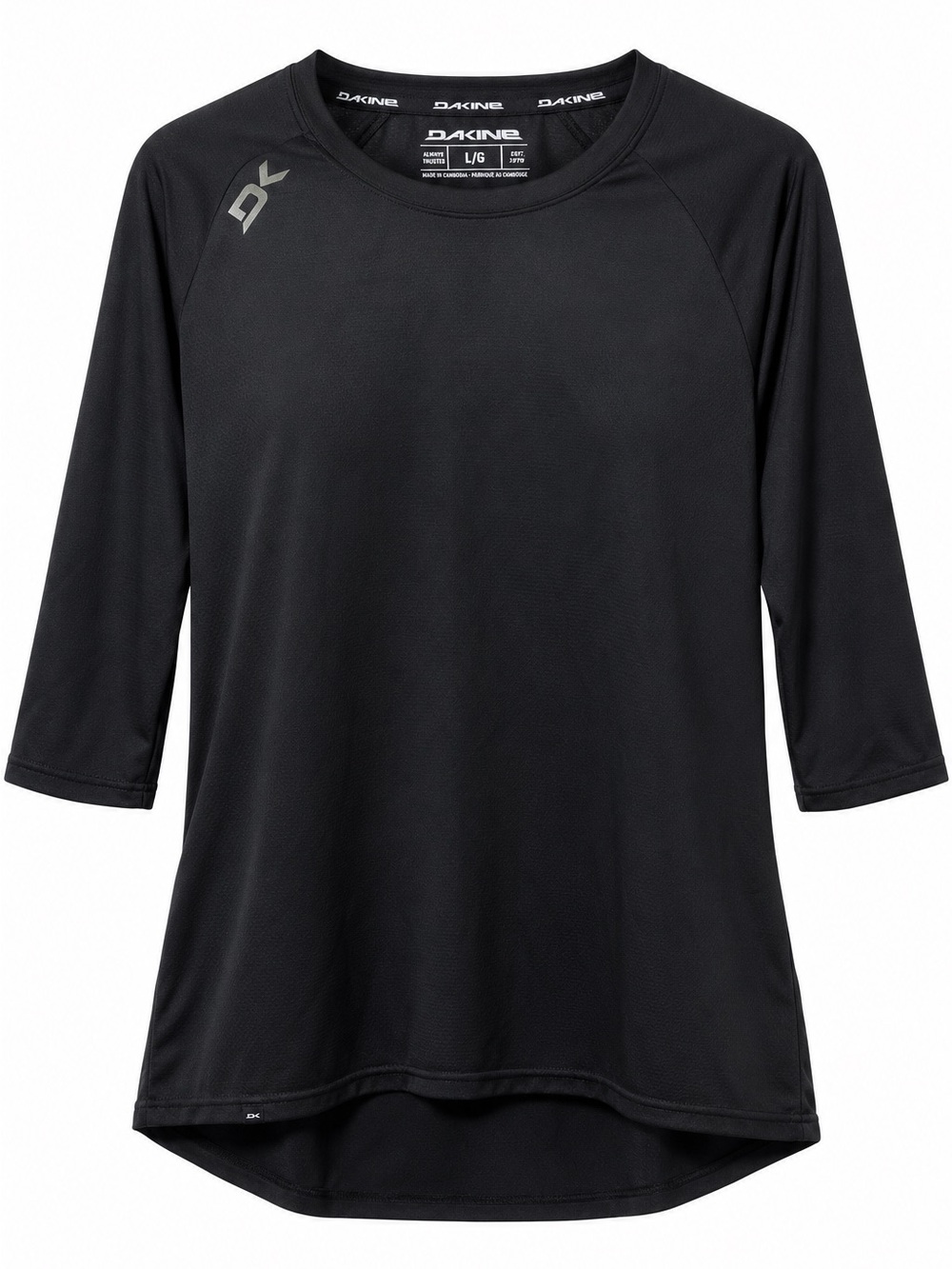 Dakine Women's Black 3/4 Sleeve Performance Top